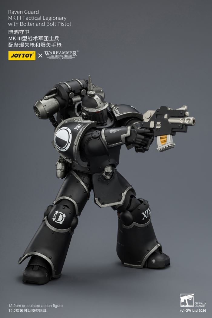 Raven Guard - Dark Fury/Shadow Sergeant/Mordes Member/Tactical Sergeant/Legion Soldier 1/18