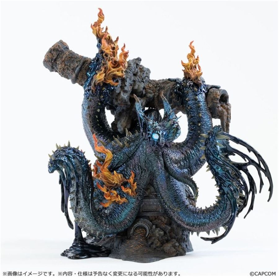 Capcom Figure Builder Creator's Model Monster Hunter Wilds Hell Flame Octopus Nu Udra