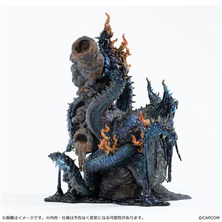 Capcom Figure Builder Creator's Model Monster Hunter Wilds Hell Flame Octopus Nu Udra