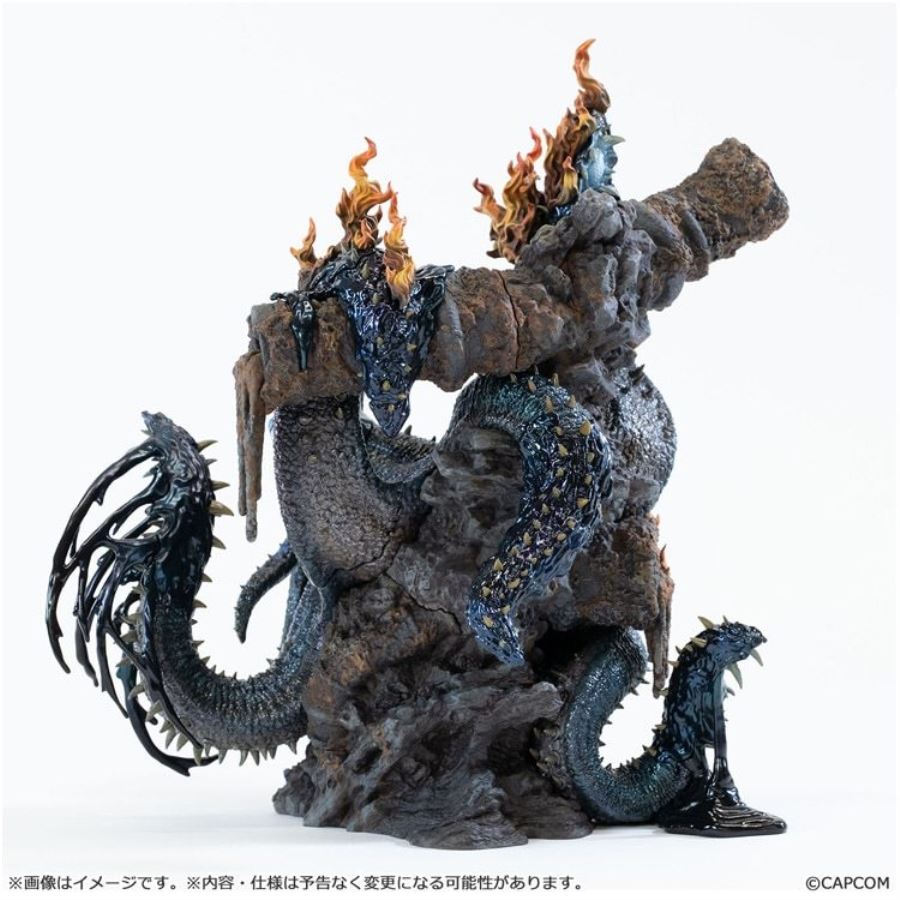 Capcom Figure Builder Creator's Model Monster Hunter Wilds Hell Flame Octopus Nu Udra