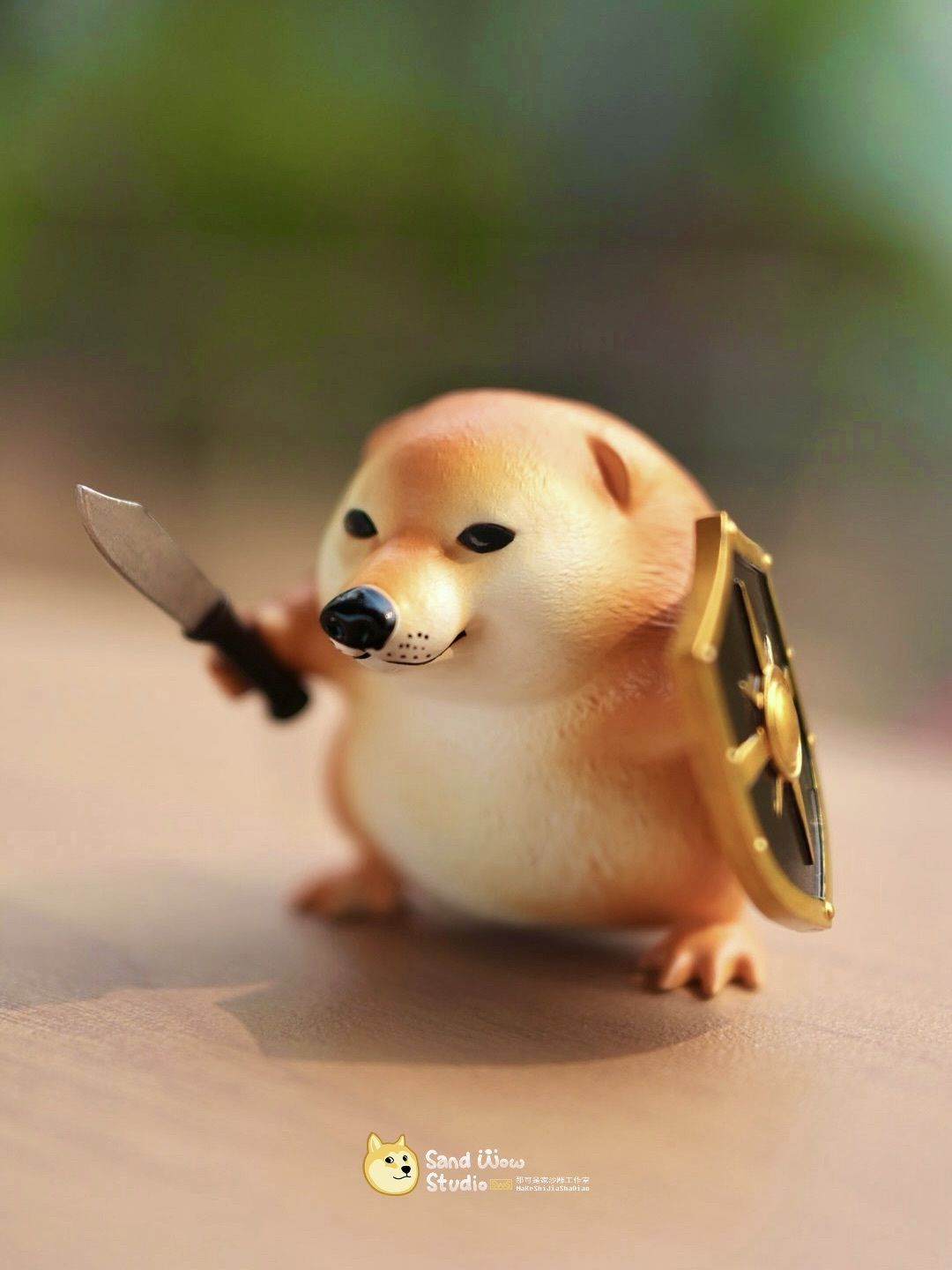 Silly Sword and Shield Dog