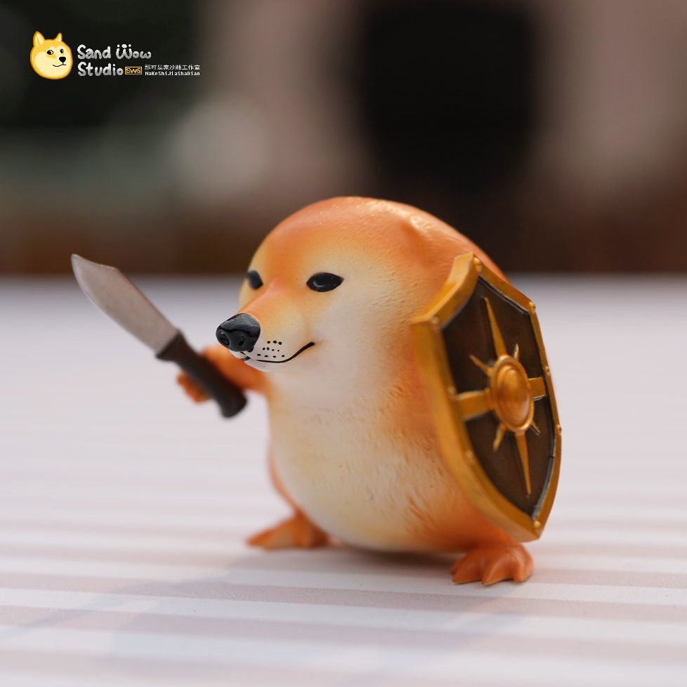 Silly Sword and Shield Dog
