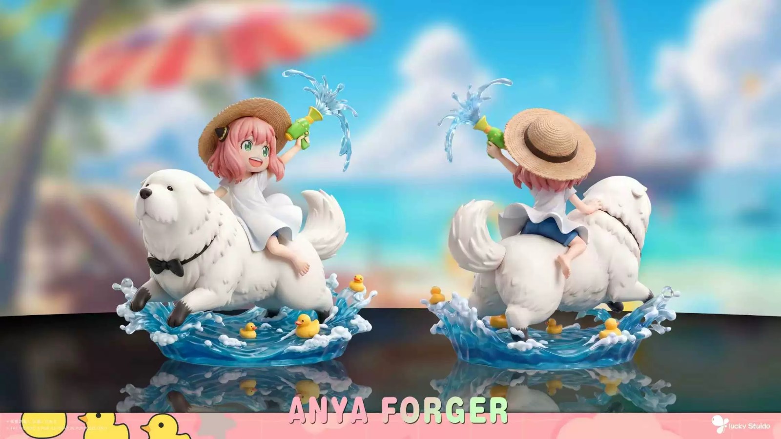 Water Playing Anya & Bond - SPY X FAMILY