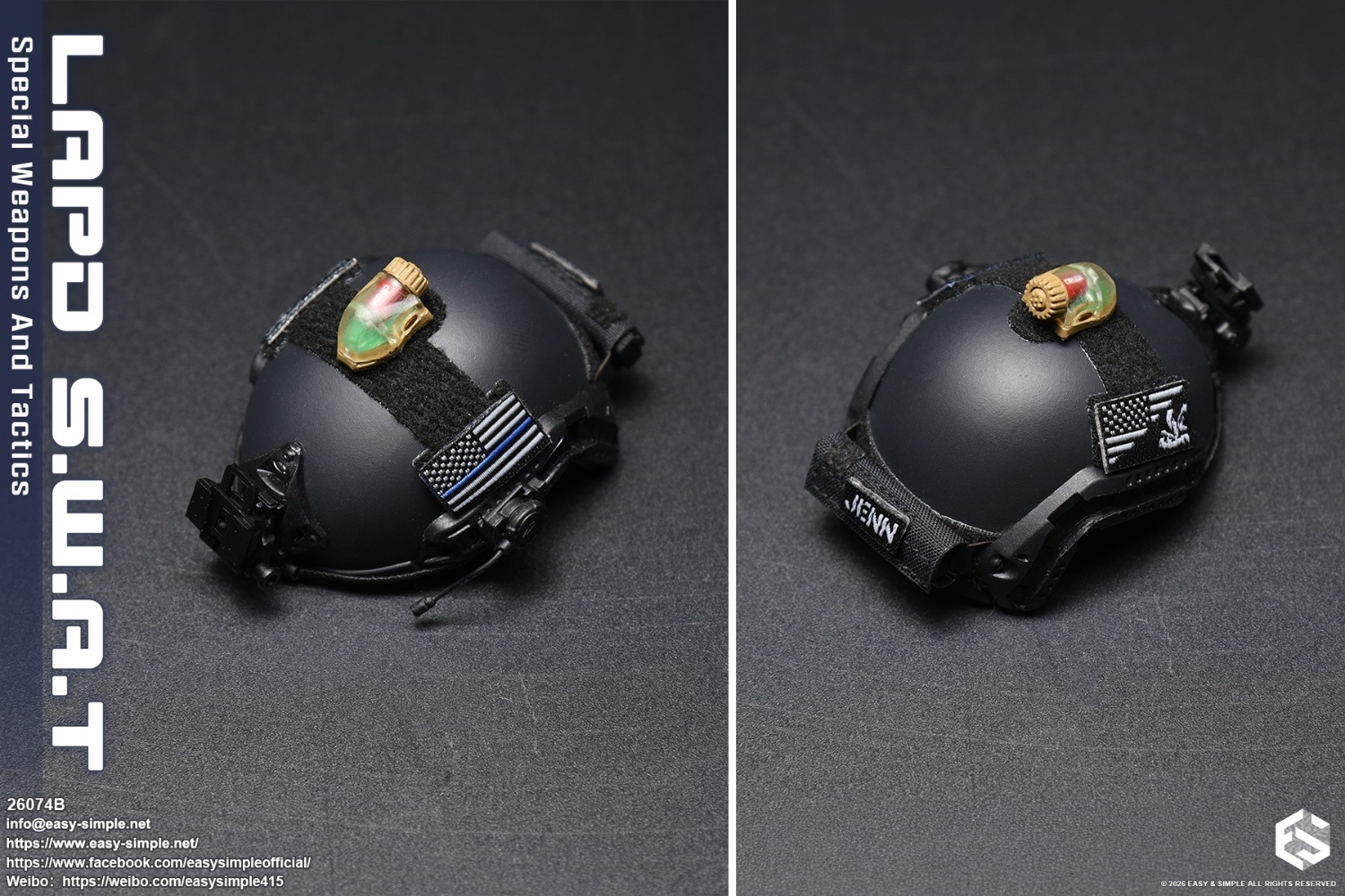 LAPD SWAT Female Team Member [Type B] 1/6