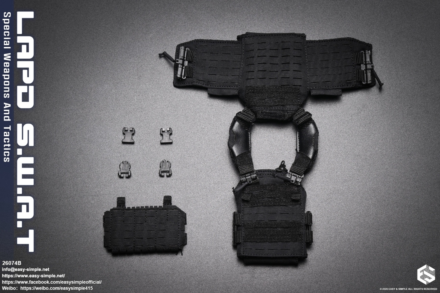 LAPD SWAT Female Team Member [Type B] 1/6