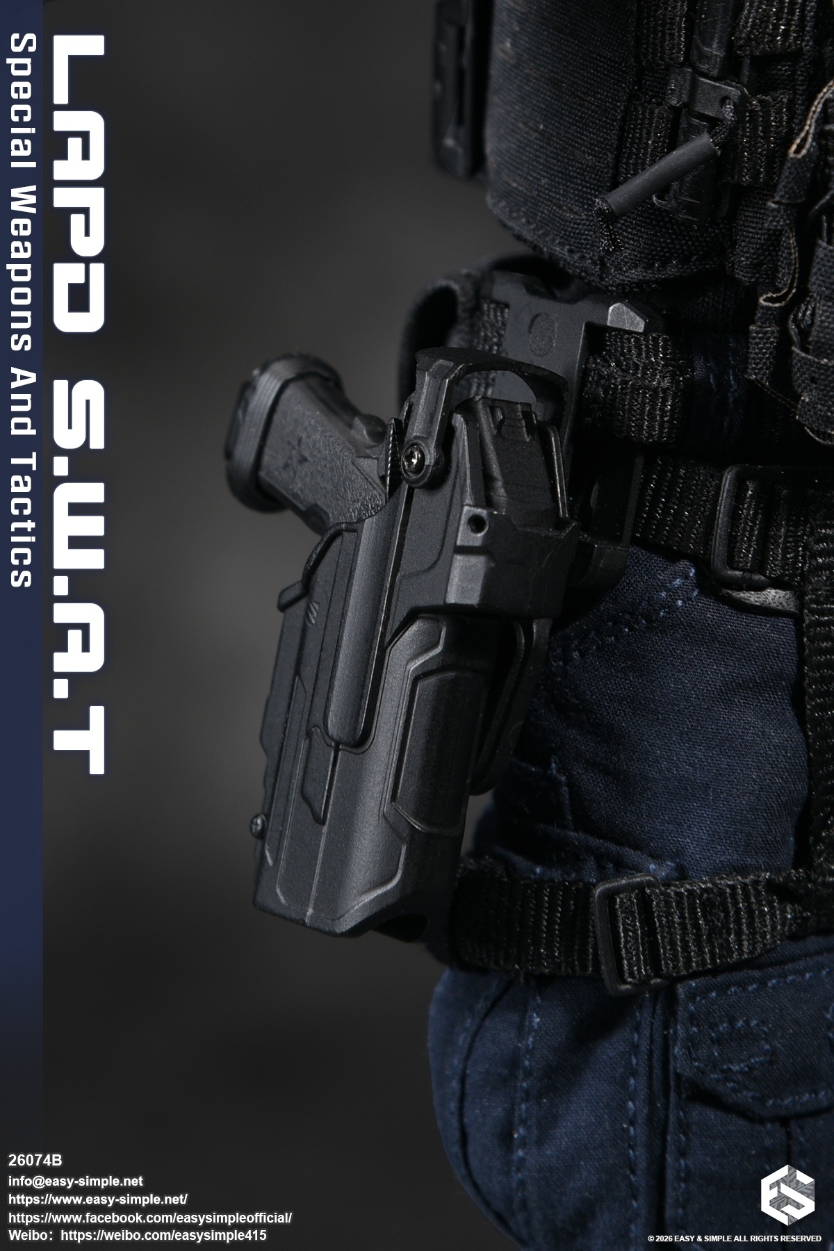 LAPD SWAT Female Team Member [Type B] 1/6