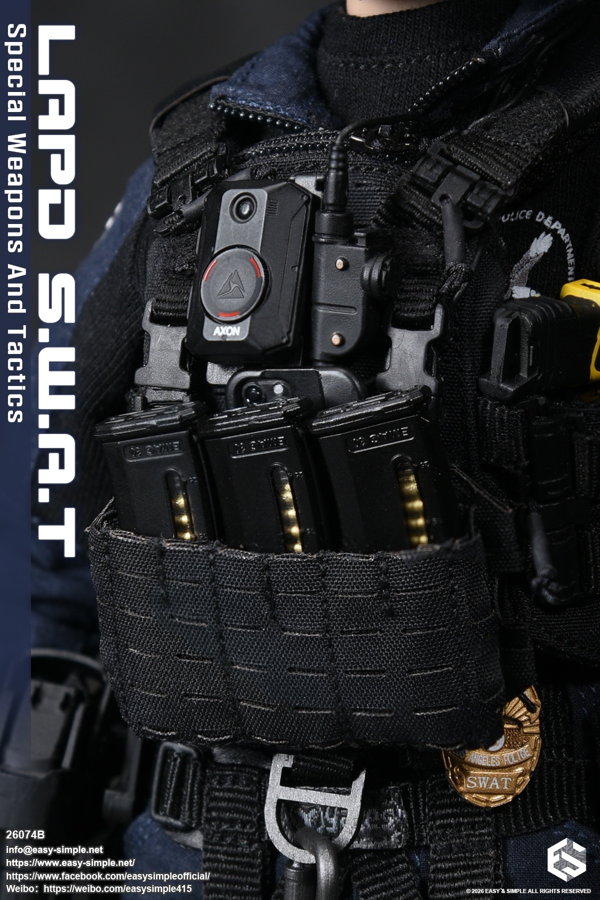 LAPD SWAT Female Team Member [Type B] 1/6