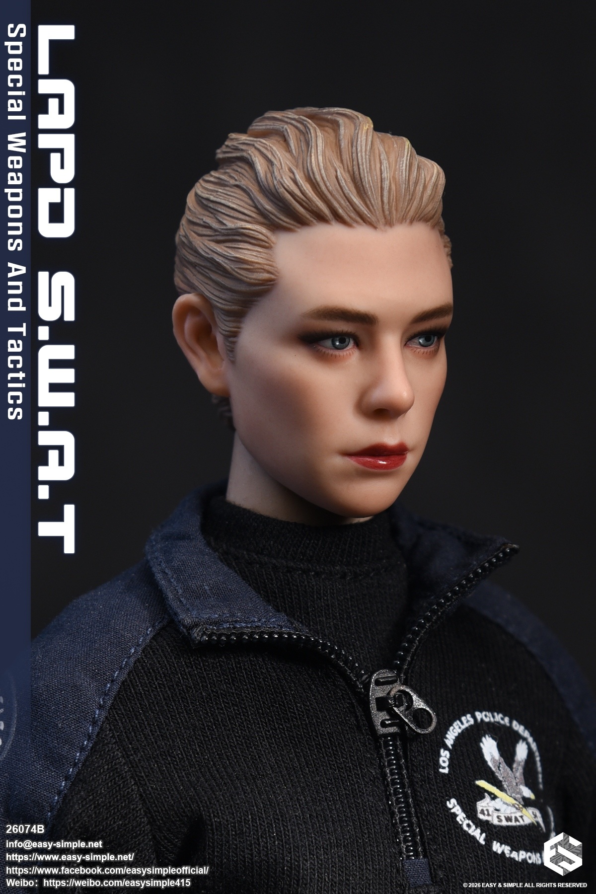 LAPD SWAT Female Team Member [Type B] 1/6