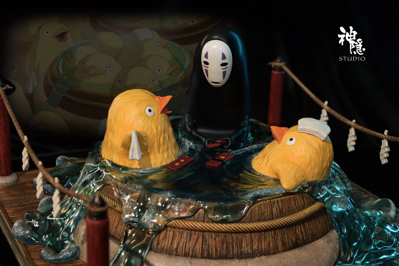 No face man's Warm soup time - Spirited Away
