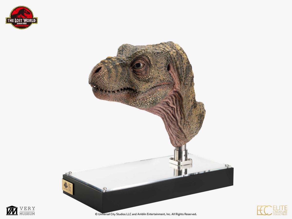 Junior T-rex Bust Prop (Jurassic Park : The Lost World)