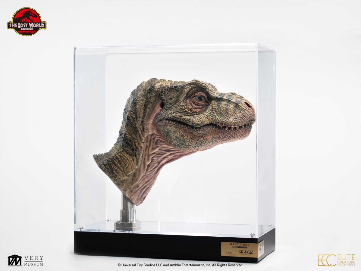 Junior T-rex Bust Prop (Jurassic Park : The Lost World)