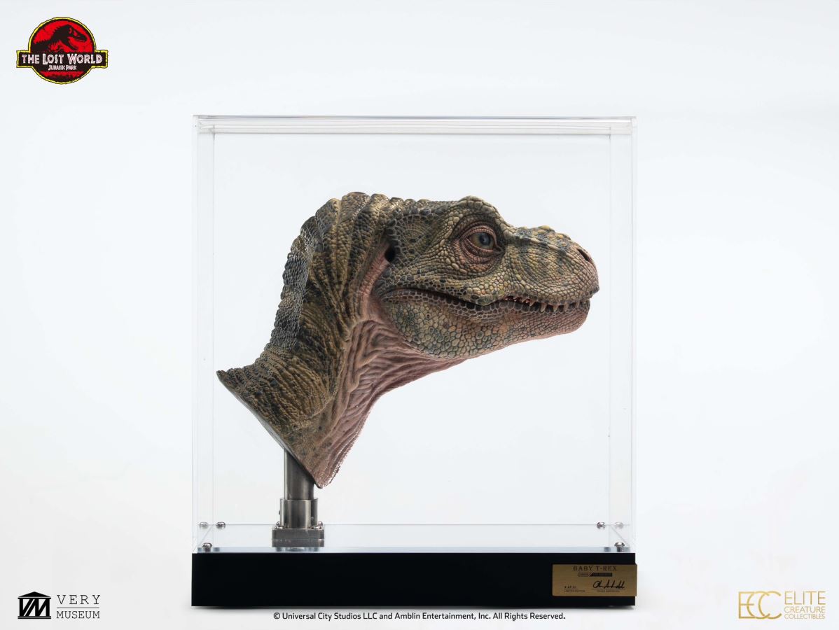 Junior T-rex Bust Prop (Jurassic Park : The Lost World)