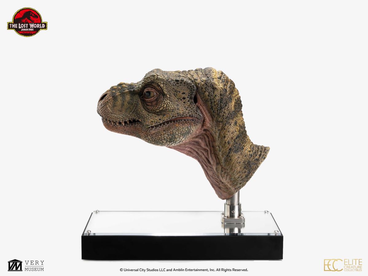 Junior T-rex Bust Prop (Jurassic Park : The Lost World)