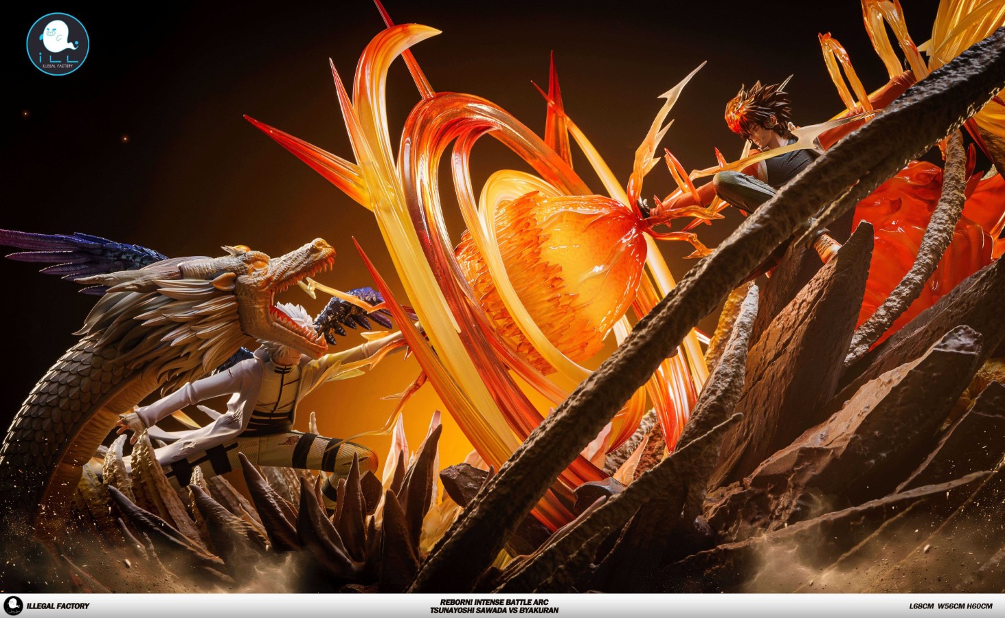 Sawada Tsunayoshi vs Byakuran Gesso