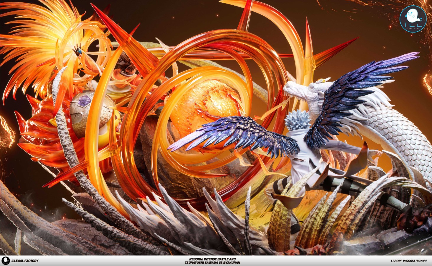 Sawada Tsunayoshi vs Byakuran Gesso