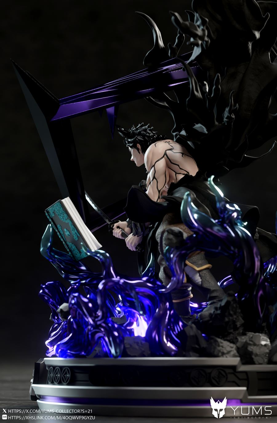 Yami Sukehiro transformation - Black Clover