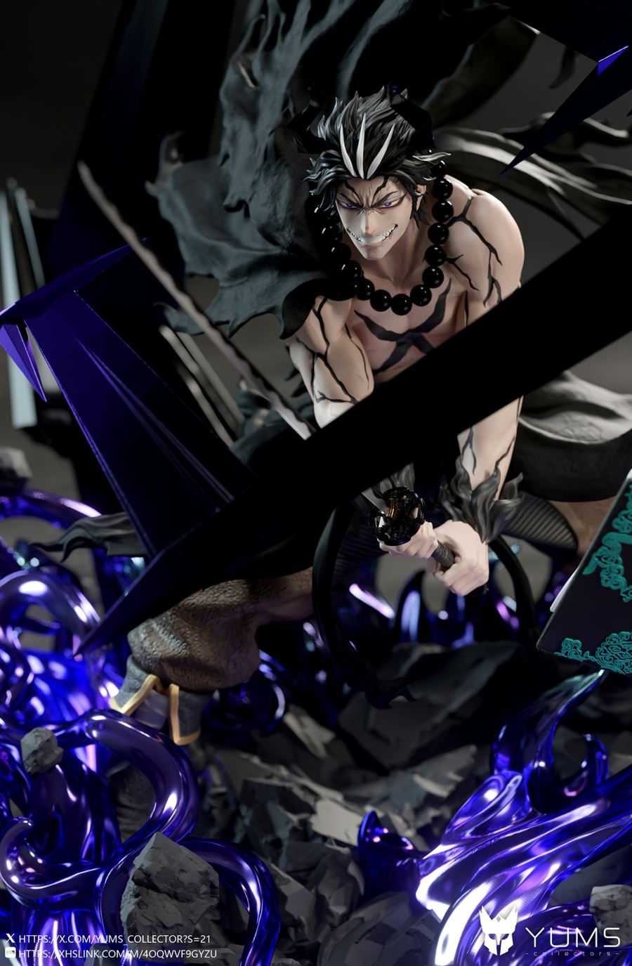 Yami Sukehiro transformation - Black Clover