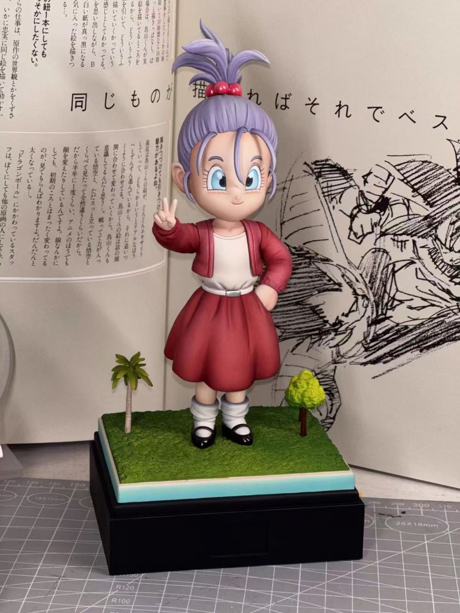 Father Vegeta and Daughter Bra - Dragon Ball