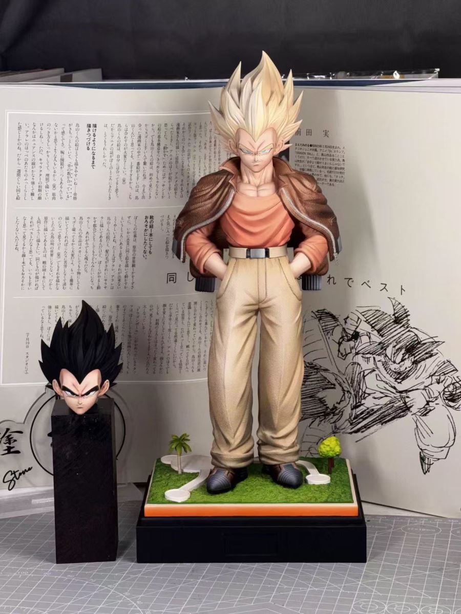 Father Vegeta and Daughter Bra - Dragon Ball