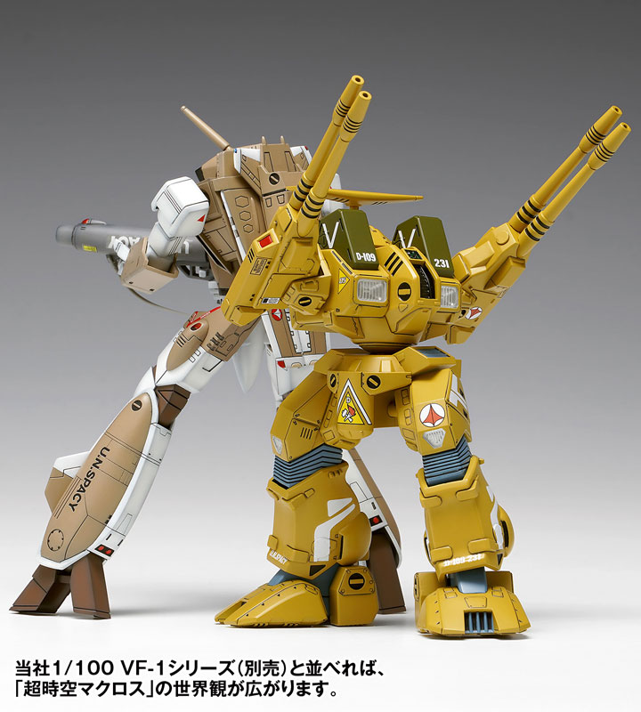 The Super Dimension Fortress Macross ADR-04-MkX Defender 1/100