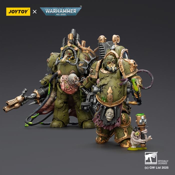 Warhammer - Death Guard Stink Pathogen & Virus Lord 1/18