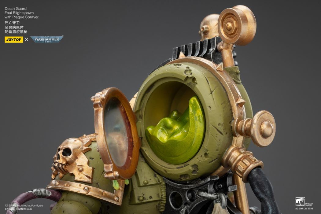 Warhammer - Death Guard Stink Pathogen & Virus Lord 1/18