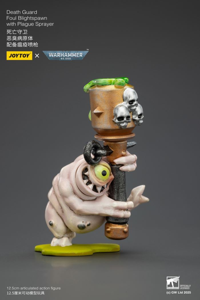 Warhammer - Death Guard Stink Pathogen & Virus Lord 1/18