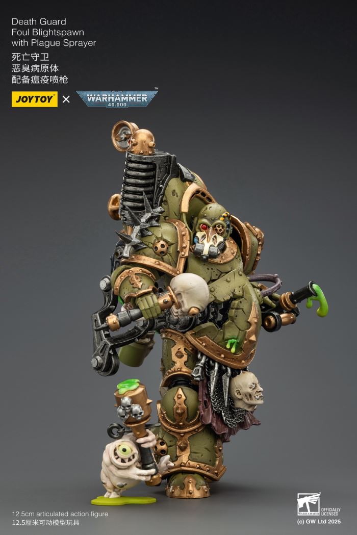Warhammer - Death Guard Stink Pathogen & Virus Lord 1/18