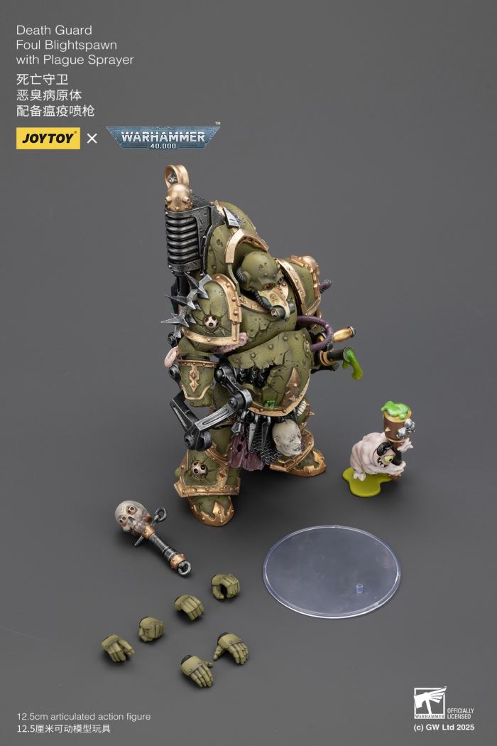 Warhammer - Death Guard Stink Pathogen & Virus Lord 1/18