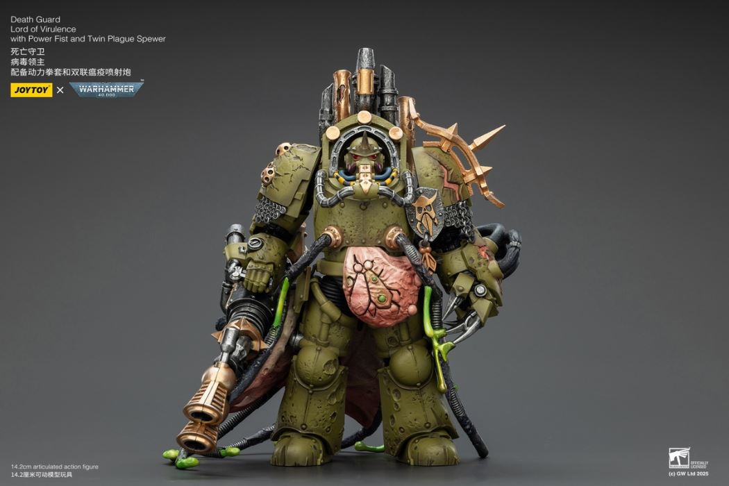 Warhammer - Death Guard Stink Pathogen & Virus Lord 1/18