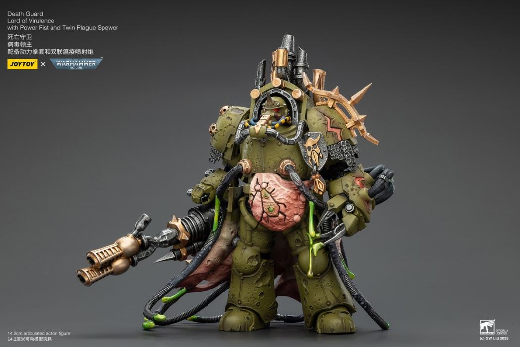 Warhammer - Death Guard Stink Pathogen & Virus Lord 1/18