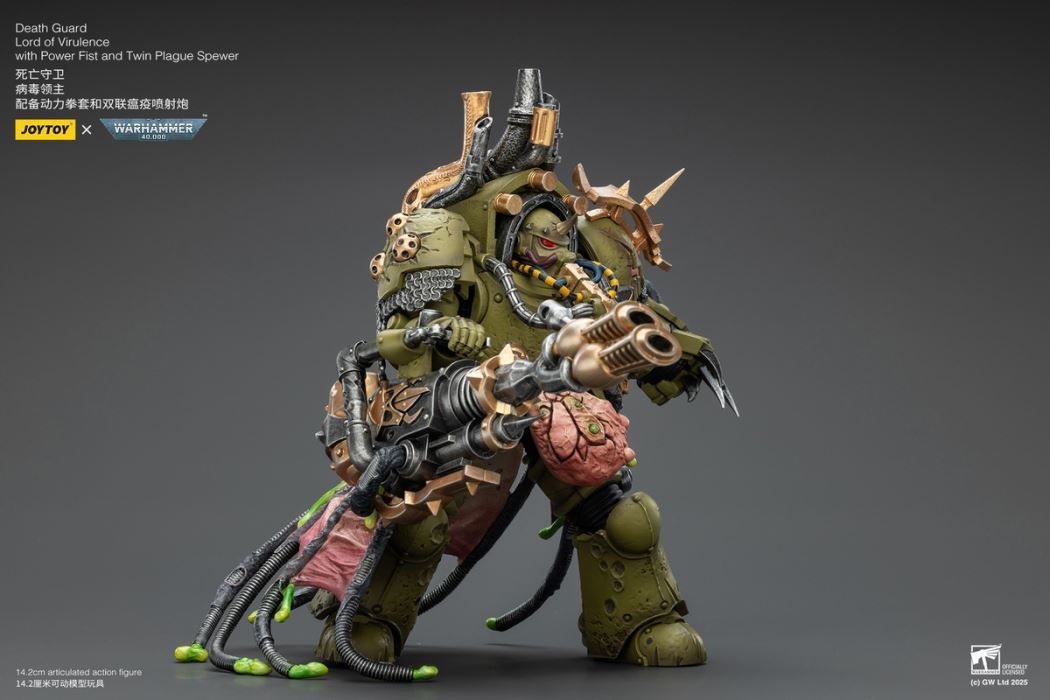 Warhammer - Death Guard Stink Pathogen & Virus Lord 1/18