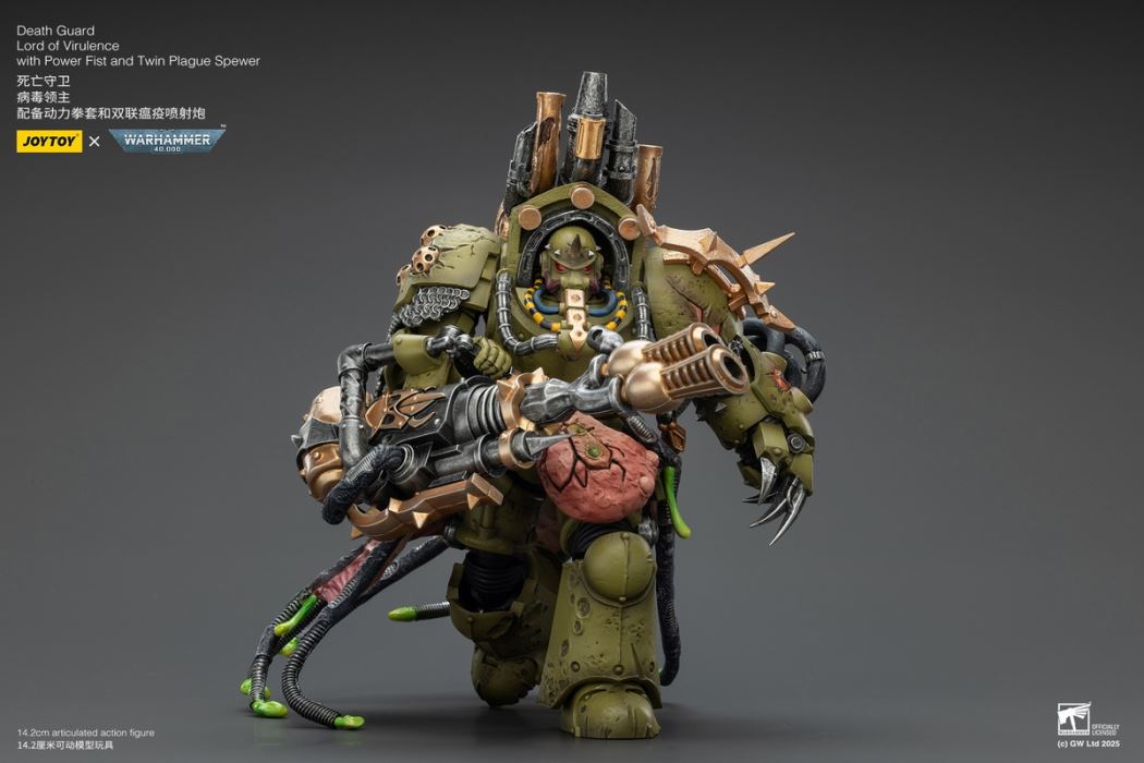 Warhammer - Death Guard Stink Pathogen & Virus Lord 1/18