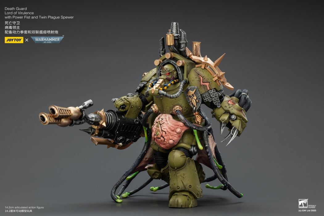 Warhammer - Death Guard Stink Pathogen & Virus Lord 1/18