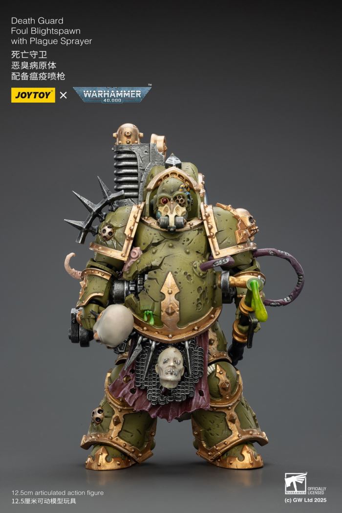 Warhammer - Death Guard Stink Pathogen & Virus Lord 1/18