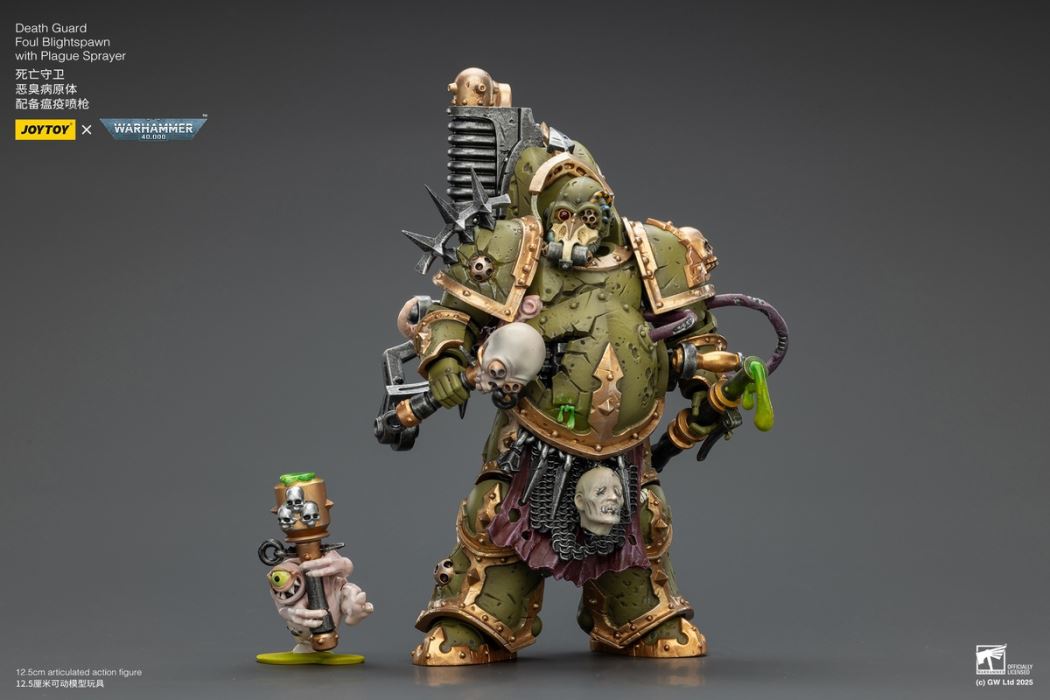 Warhammer - Death Guard Stink Pathogen & Virus Lord 1/18