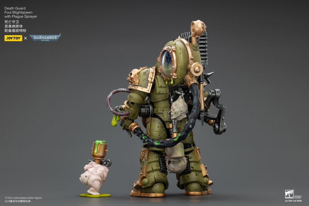 Warhammer - Death Guard Stink Pathogen & Virus Lord 1/18