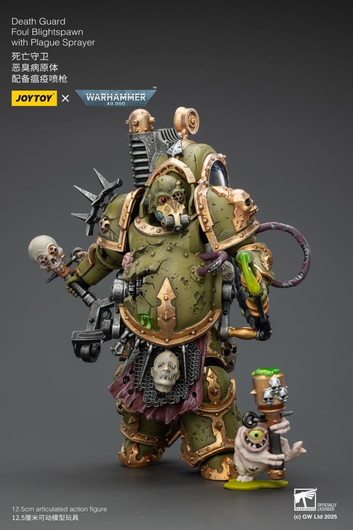 Warhammer - Death Guard Stink Pathogen & Virus Lord 1/18