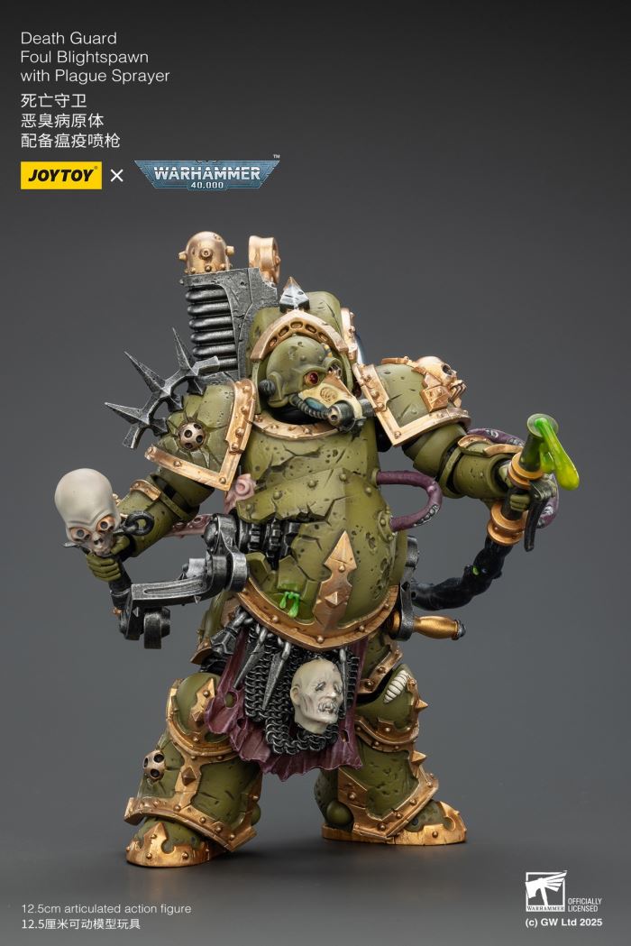 Warhammer - Death Guard Stink Pathogen & Virus Lord 1/18
