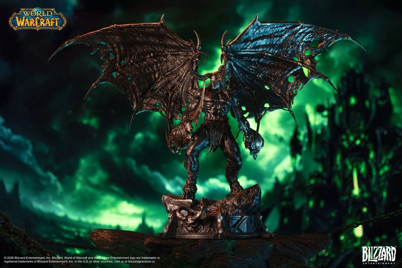 Illidan Stormrage - World of Warcraft [Bronze-Colored] 1/10 