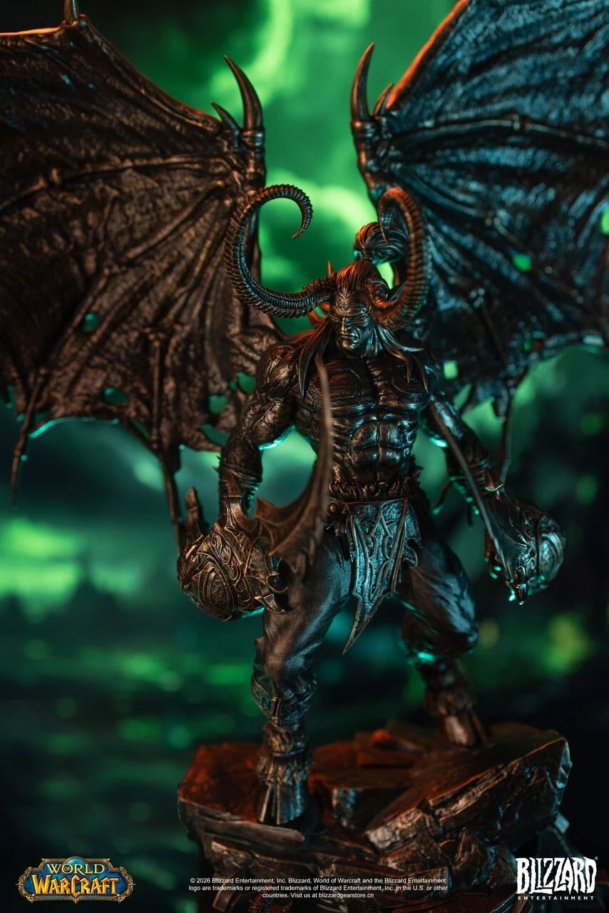 Illidan Stormrage - World of Warcraft [Bronze-Colored] 1/10 