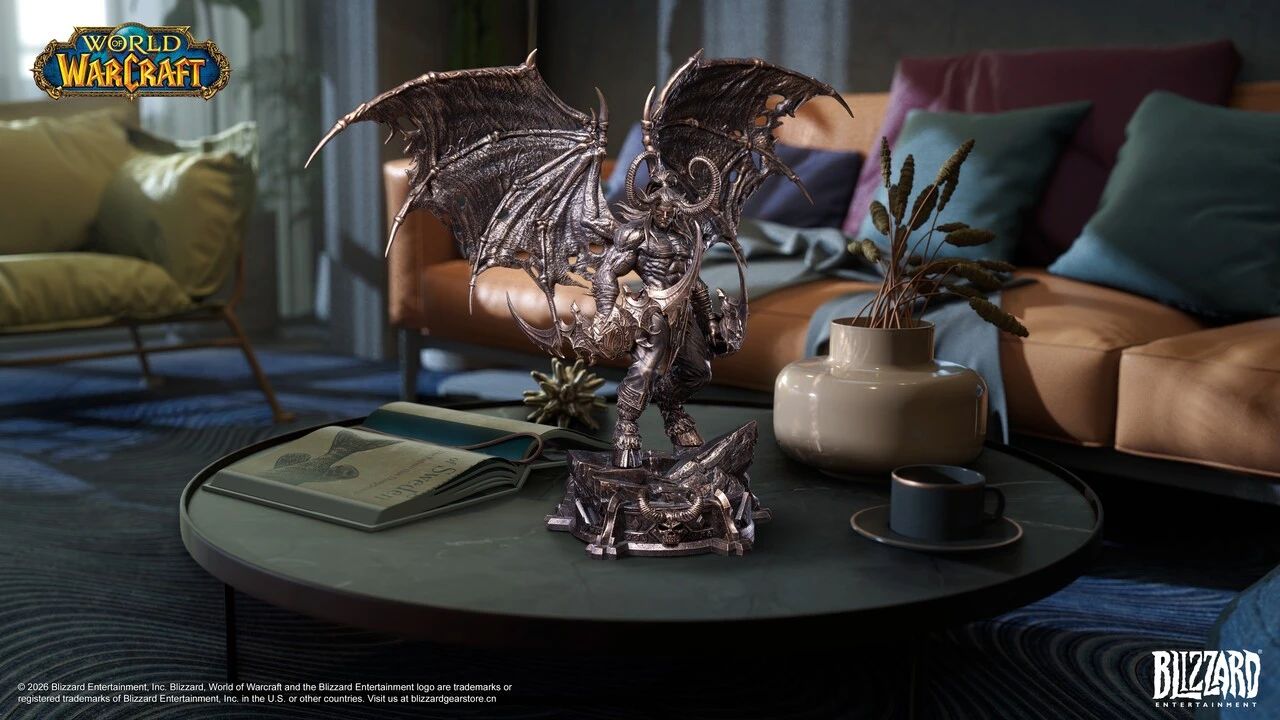 Illidan Stormrage - World of Warcraft [Bronze-Colored] 1/10 