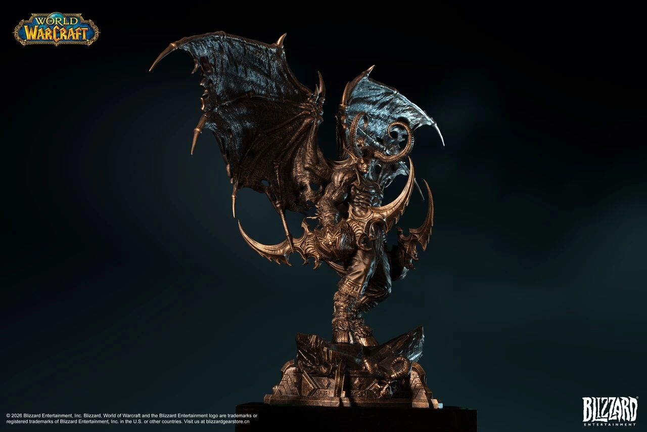 Illidan Stormrage - World of Warcraft [Bronze-Colored] 1/10 
