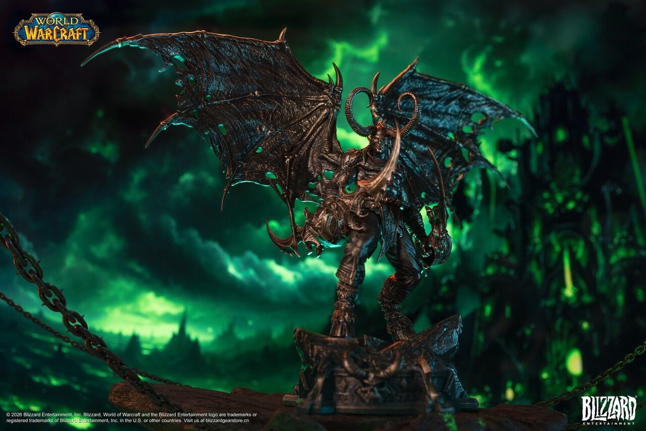 Illidan Stormrage - World of Warcraft [Bronze-Colored] 1/10 