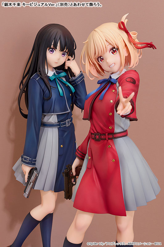 Lycoris Recoil : Key Visual Ver Chisato Nishikigi & Takina Inoue 1/6 