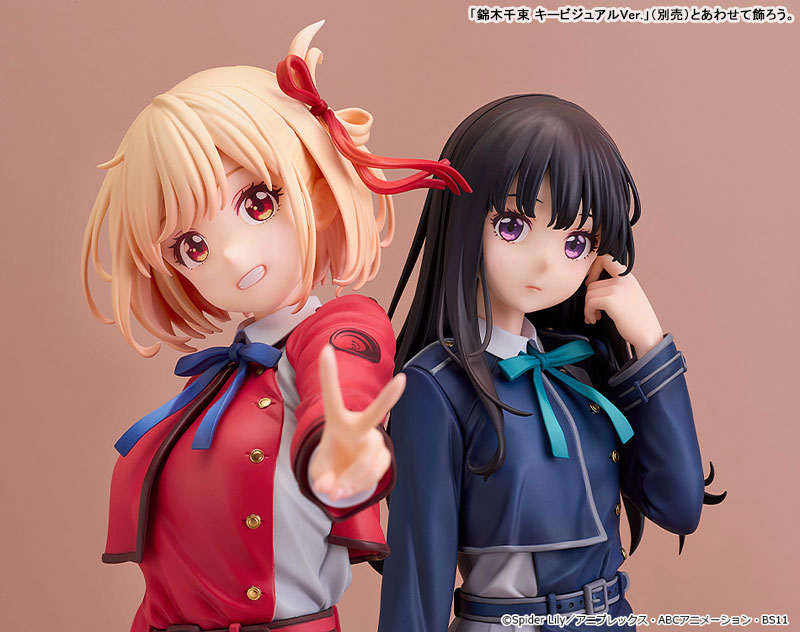 Lycoris Recoil : Key Visual Ver Chisato Nishikigi & Takina Inoue 1/6 