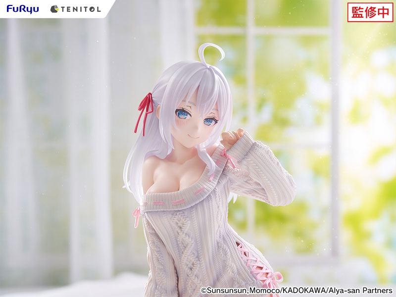 TENITOL BIG Noodle Stopper Figure Alya Sometimes Hides Her Feelings in Russian Alya Knitwear ver