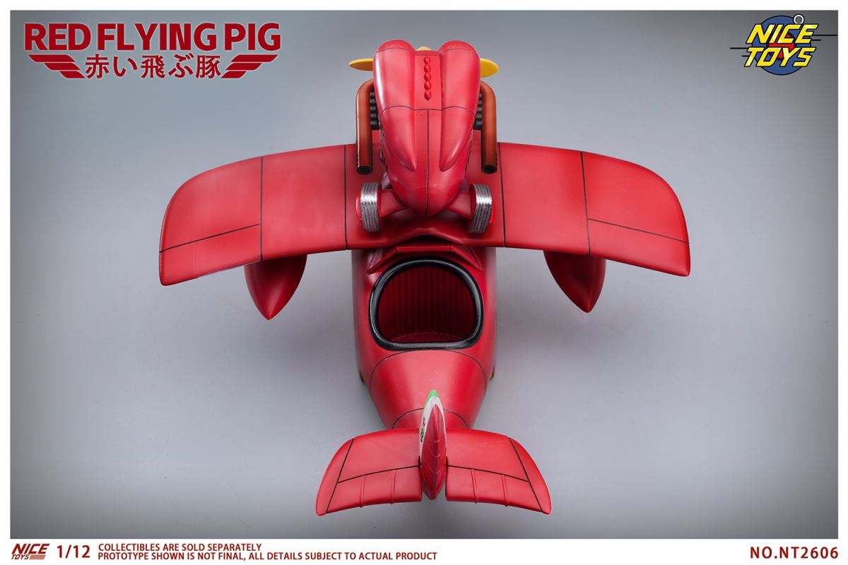 Red Flying Pig 1/12