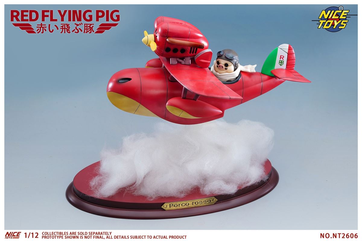 Red Flying Pig 1/12