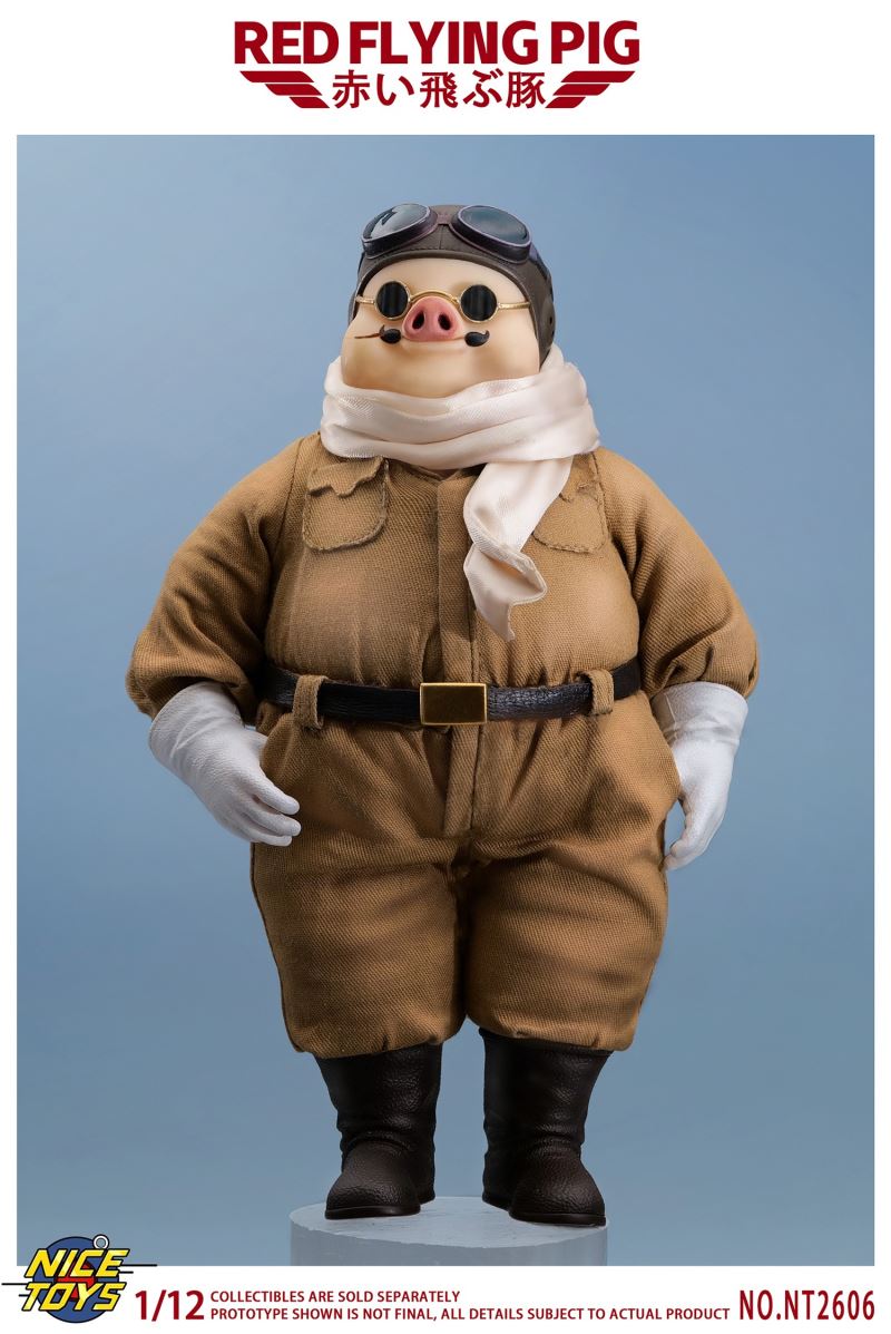 Red Flying Pig 1/12